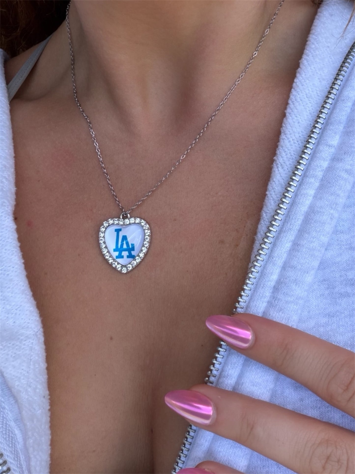 Dodgers Necklace