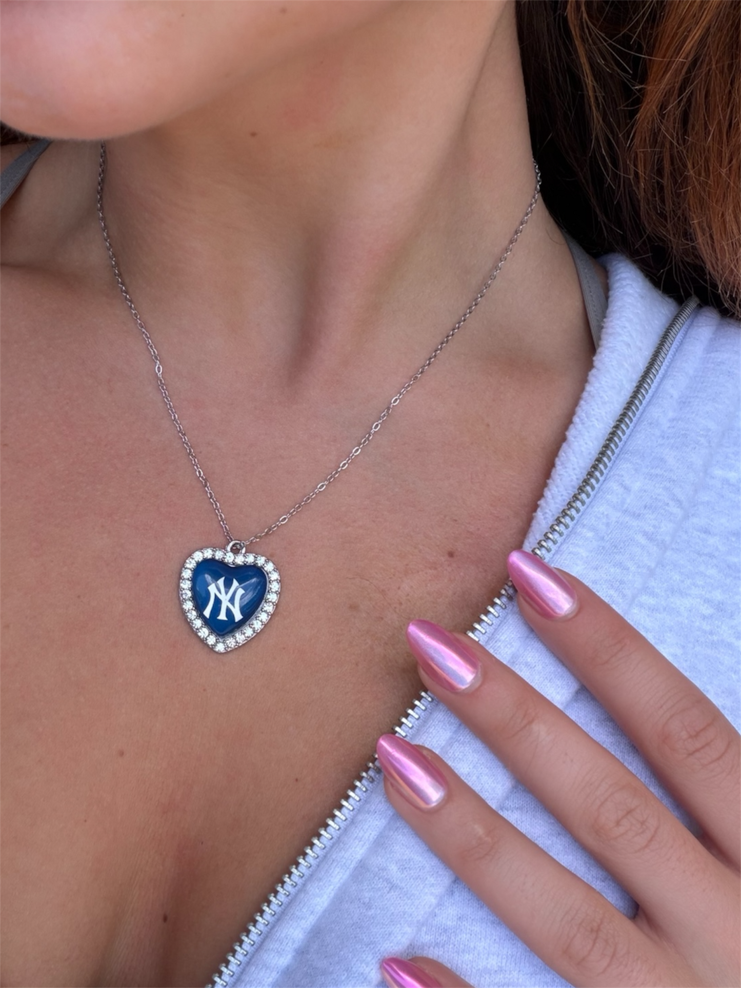 Yankees Necklace